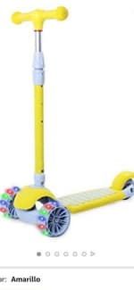 Scooter Infancia feliz con luces LED REBAJADO al 50%