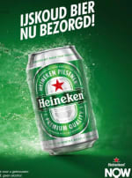 HeinekenNow 5 euro korting  gratis bezorging.
