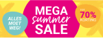 Tot 70% korting tijdens de Mega Summer Sale bij Van Asten Babysuperstore