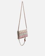 Bolso bandolera pequeño con doble correa y estampdo jacquard por 8,10€
