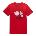 Sonic The Hedgehog Knuckles Katakana Men's T-Shirt - Red pour 17,99 € chez Zavvi