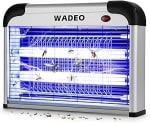 WADEO Lámpara Mata Insectos Eléctrico con Luz UV por 23,76€