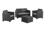 Conjunto Sofás de jardín + Mesa por solo 154,90€ en Conforama