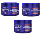 3 Botes de L'Oreal Paris Elvive Color Vive Mascarilla Intensiva Violeta Matizadora, Para Pelo con Bases Oscuras, Mechas o Decolorado, 250 ml por 8.36€