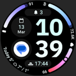Arcs D5 Watch Face gratis voor Android