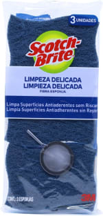 Esponja Scotch-Brite com 3 unidades - R$ 4,41