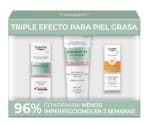 Eucerin Tripack Impure Skin Dermo Skin Efecto para Piel Grasa por $270 | Farmacia San Pablo