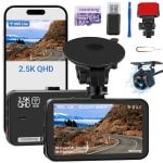 Dual Dash Cam (Front & Rear) + 64GB Card - Half Price at £39.12