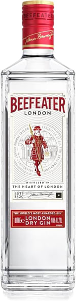 Ginebra Beefeater London Dry Gin botella, 1l por 13,58€