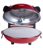 Horno eléctrico Fdv Rojo Nápoles para pizza por $59.990