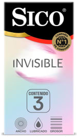 Condones Sico Invisible $54.90 en Amazon