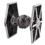 Juego bloques construcción caza Tie con 3 figuras de 400 piezas por 13,67€