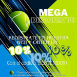 -10% por suscribirnos a la Newsletter Megadeportes.