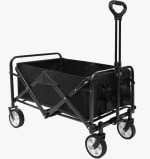 T-LoVendo Carro de Mano Plegable de Playa y Transporte 75Kg por 34,26€