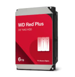 Disque dur NAS WD Red Plus 3,5” - 6 To 256Mo à 154,99€