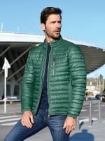 Quilted Jacket with Zip Off Hood for £95