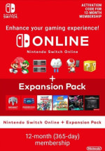 Nintendo Switch Online 12 meses + Paquete de expansión a tan solo 31,48€