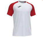 JomaCamiseta Manga Corta Academy Iv Blanco Rojo Hombre por solo 7,45€