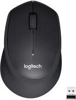Logitech M330 SILENT PLUS Draadloze Muis, 2,4 GHz met USB-Nano-Ontvanger, 1000 DPI Optische Tracking, 2 Jaar Batterijduur, Compatibel met PC, Mac, Laptop, Chromebook - Zwart voor €21,99