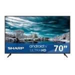 Smart TV Sharp 70" UHD 4K a $11,763 en Sam's Club