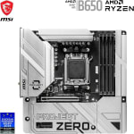MSI B650M Project Zero moederbord voor €169,90 bij Amazon