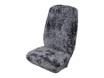 Funda de lana de cordero para asiento de coche gris por 14,49€