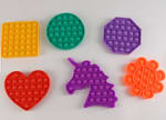Set de 6 Pop Bubble Kuzler Fidget Toys para el desarrollo y aprendizaje por $20.900