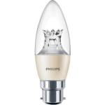 Philips 4W LED Warm Glow Candle Lamp - £1
