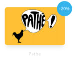 20% korting met de digitale giftcard van Pathe