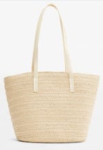 Bolso efecto natural por 8,99€.