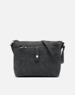 Bolso bandolera pequeño animal print marrón por 11€