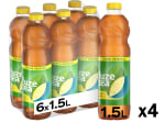 4 Packs de 6 Unidades de Refresco de té limón sabor original Fuze tea botella 1.5 l por 27.21€