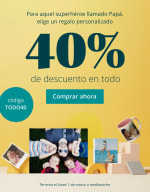 Descuento 40% en Photobox