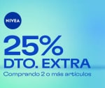 Nivea 25% EXTRA comprando dos o mas artículos
