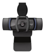 Câmera web da Logitech, modelo Full HD na cor preta - R$ 379,90