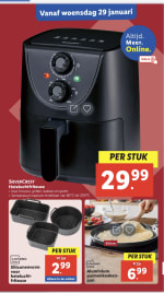 Silvercrest heteluchtfriteuse voor 29,99 euro