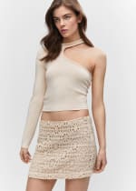 Minifalda crochet para Mujer por 4.99€