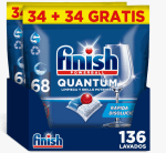 136 pastillas Finish Powerball Quantum por 19,19€