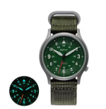 BERNY de titanio completo piloto de campo cuarzo para exteriores VH31 de zafiro Hombre por solo 52,80€