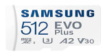 Carte mémoire interne microSDXC Samsung Evo Plus à 44,90€