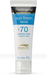 Protetor Solar da Neutrogena Sun Fresh Facial Fator 70 de 40g - R$ 37,90