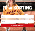 Ontvang 10% korting op alles bij SamFriday