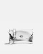 Bolso Bandolera mini de fiesta metalizado por 6€.