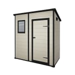 Keter Manor Outdoor Garden Pent Storage Shed for £295 at Homebase