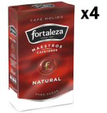4 Paquetes de Fortaleza Café Molido Natural, 250g por 7.53€