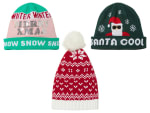 Gorro navideño de punto por solo 3,99€ en Llidl