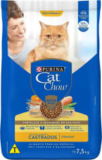 Ração de Gatos Adultos Castrados da Purina de 7.5 kg - R$ 112,05