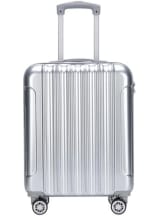 Elevate Premium 3-Piece Luggage Set – Silver – £37