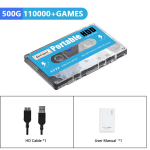 Disco Duro Externo Portátil 500G Batocera 33 Con 110000 + Juegos de juegos para emulador por 15,39€