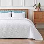 50% descuento Juego de 3 piezas de colchas cama king size